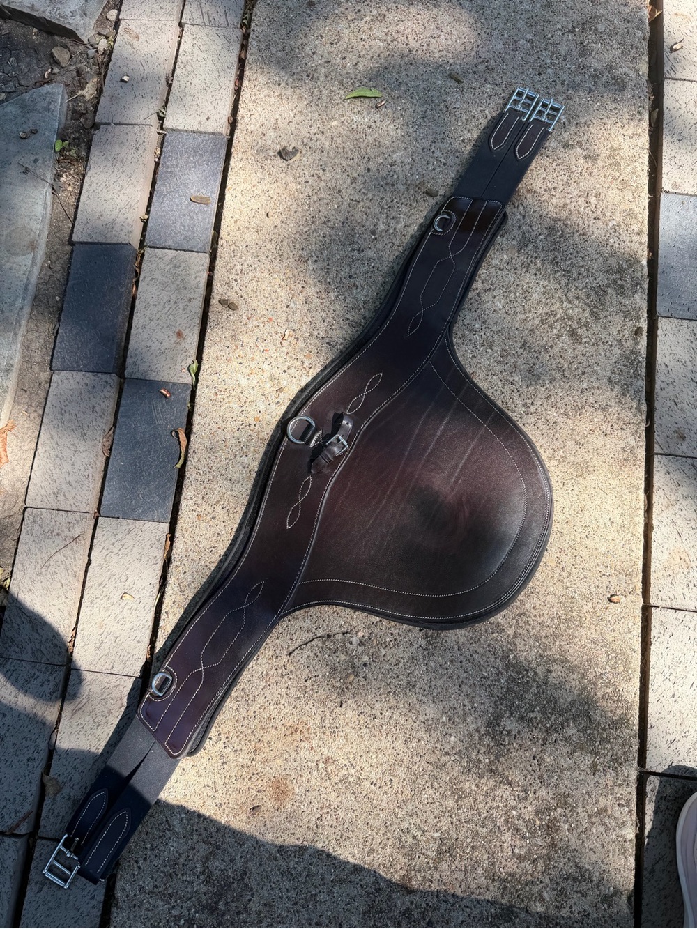 Equifit Brown Leather Girth size 48
